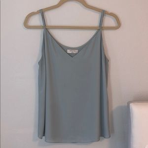 Light blue aritzia tank top